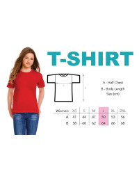 T-Shirt modèle femme L avec logo de l'école - CSEC