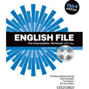 AE - English File pre-intermediate 3e workbook with key